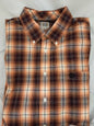 Mens Cinch Burgundy Plaid Shirt