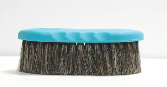 Tail Tamers Soft Grip Horsehair Brush