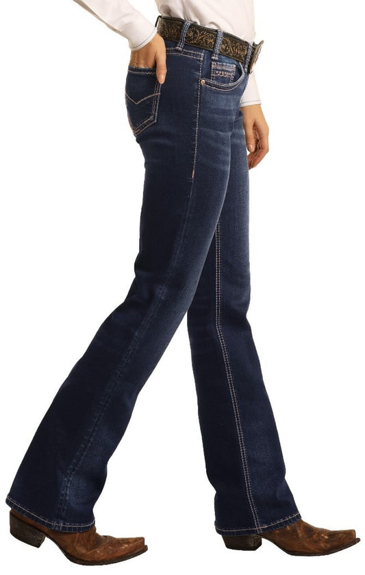 Rock&Roll Cowgirl Riding Jean