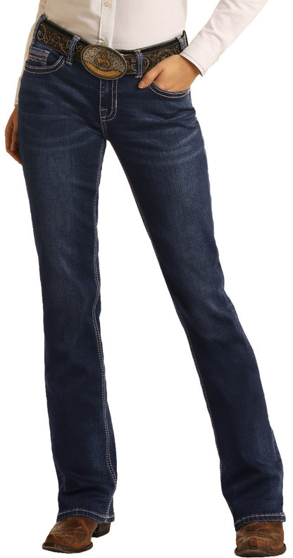 Rock&Roll Cowgirl Riding Jean