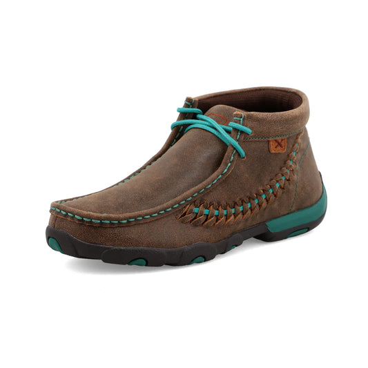 Turquoise Braid Chukka Sz 6