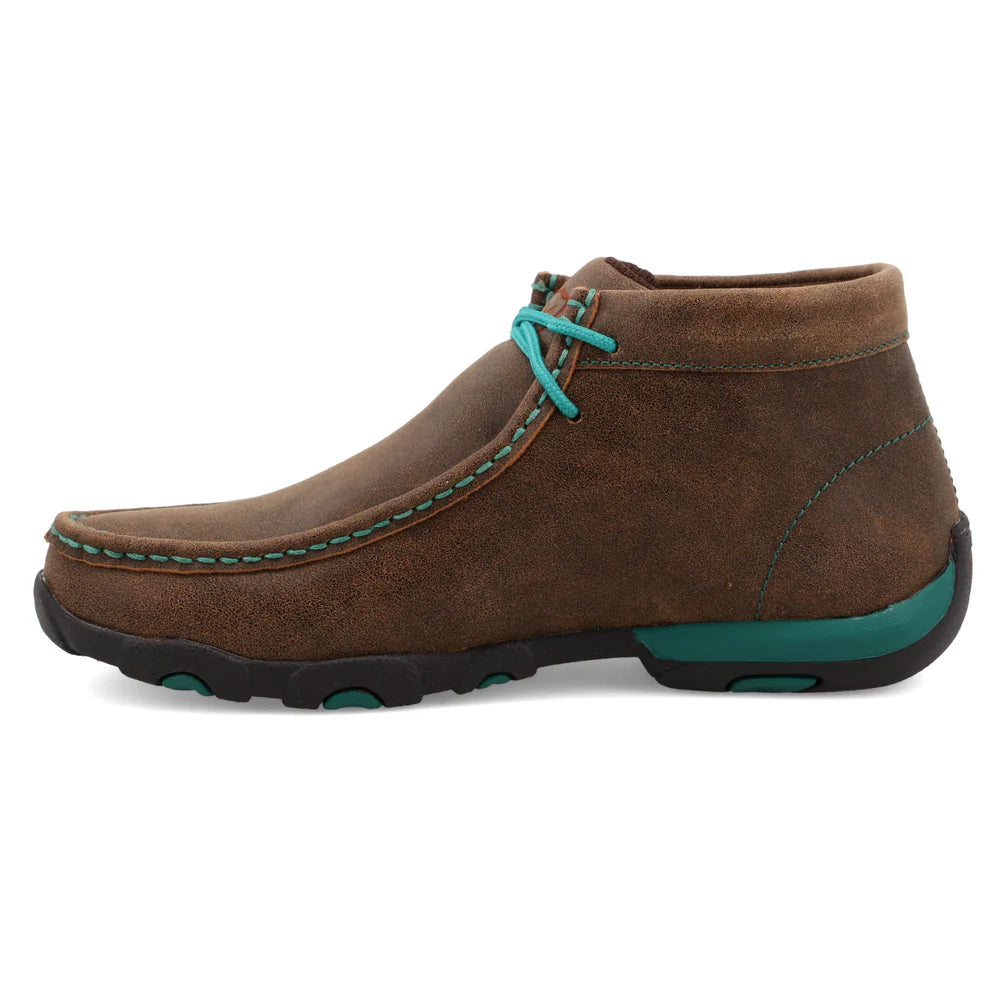 Turquoise Braid Chukka Sz 6