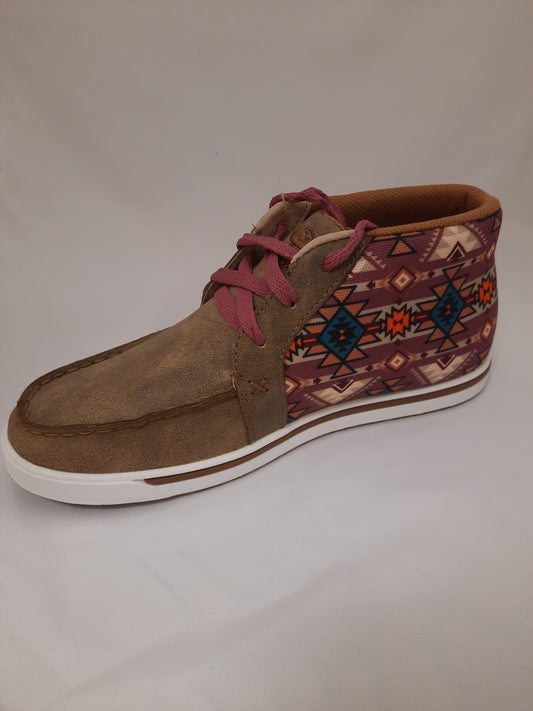 Mauve & Multi High-top Loper