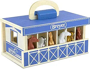 Wooden Stable Playset